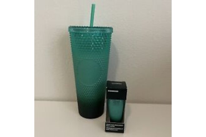 Starbucks Ombre Studded Tumbler and Keychain