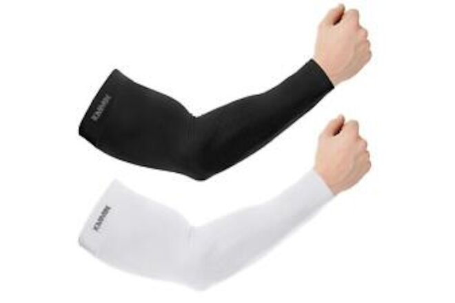 KMMIN Arm Sleeves, UV Protection Sleeves for Driving Cycling Golf Basketball