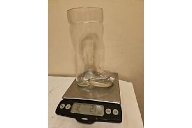 “Das “ Boot-Large Beer Glass- 9 1/2” Tall-New And Unused