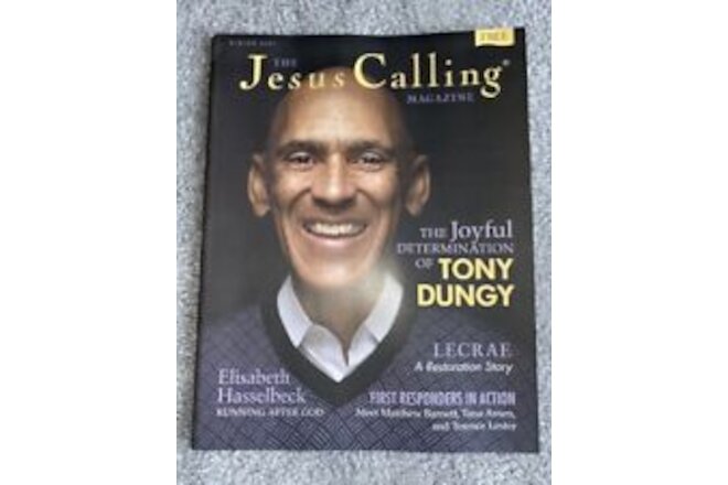 Jesus Calling Magazine Tony Dungy NFL Lecrae Elisabeth Hasselbeck Winter 2021