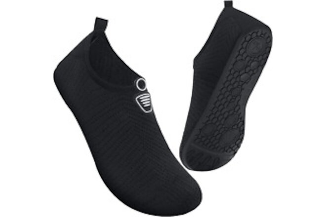 Men Women Water Shoes Quick-Dry Aqua Socks Barefoot Slip-On for Beach Swim Sport
