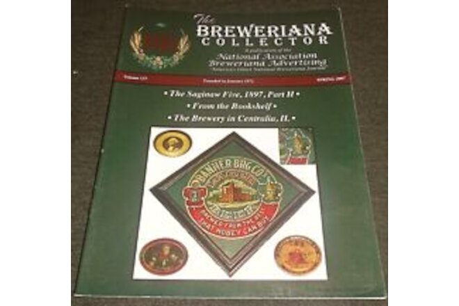 Beer History Book- Saginaw Michigan Breweries, Centralia Illinois, OLD ROG Signs