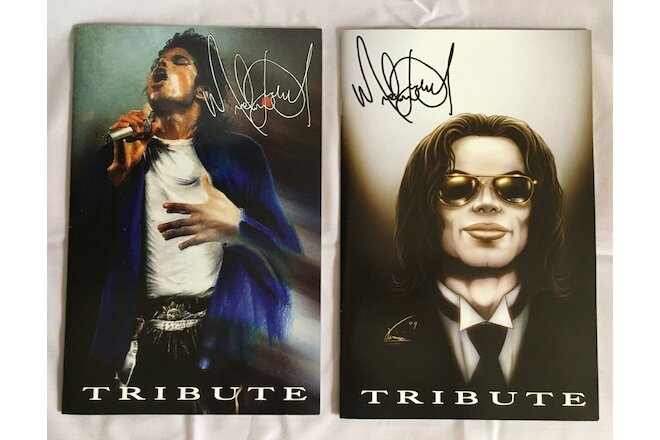 2 Blue Water Michael Jackson Tribute ~ Cover A-VF Plus & Cover B-VF ~ 2009