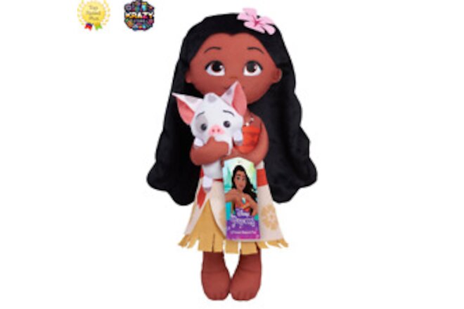 Magical Disney Princess Moana & Pua 14-Inch Plushie Doll - Perfect Gift for Kids
