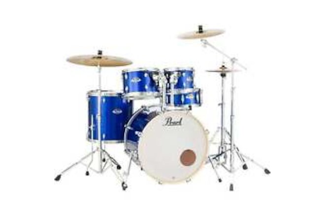 Pearl EXX725SC717 Export Series 5-Piece Drum Set - Electric Blue