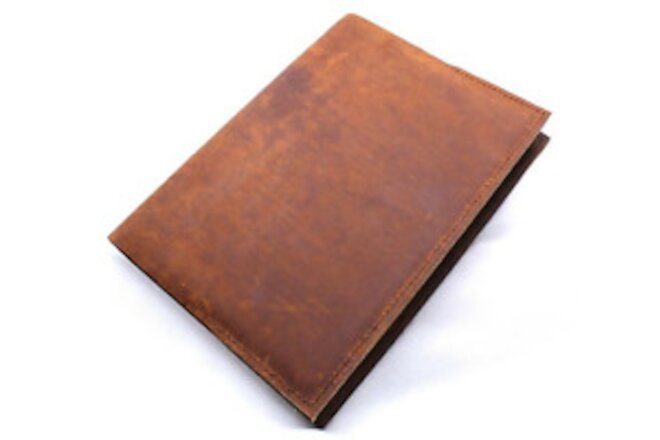 Handcrafted Journal Cover 8½ x 6½ Bible Diary Cowhide Leather