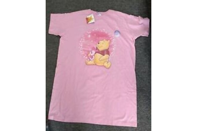 Vintage Disney Winnie The Pooh Sleep Shirt Nightgown Richard Leeds  One Size NWT
