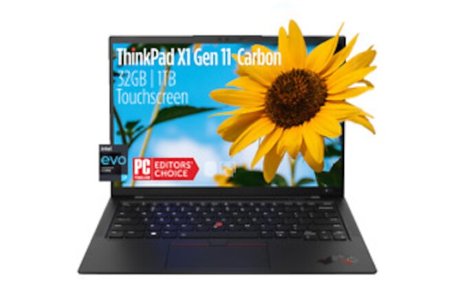 Lenovo ThinkPad X1 Gen 11 Carbon Touch 14" Ultrabook Intel i7 1365U 32GB | 1TB