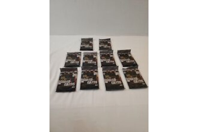 Lot Of 10 Army National Guard Trading Card Packs GUARD CARDS 80 cards