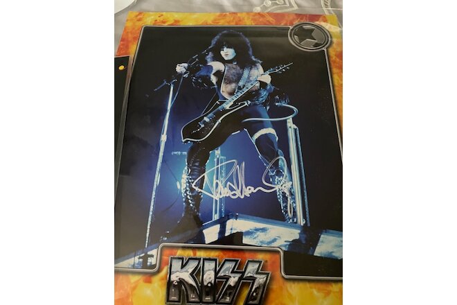 Paul Stanley signed photos (2) - KISS