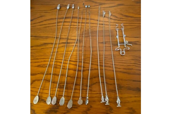 Lot of 11 Vintage Surgical Instruments Dilators, Retractor, Two A.S. Aloe & Co.