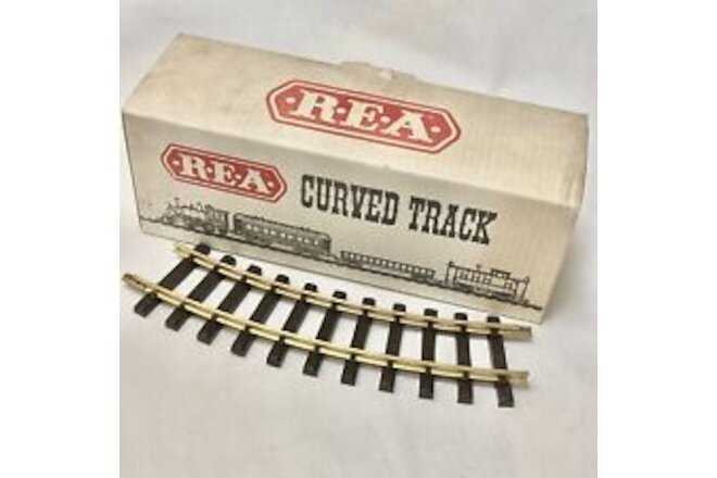NEW OLD STOCK Lot of 12 G REA-11100 Brass Curved Train Track R=600mm LGB 1100