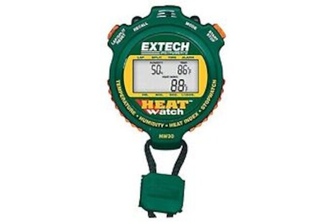 EXTECH Instruments HW30 HeatWatch Humidity and Temperature Stopwatch