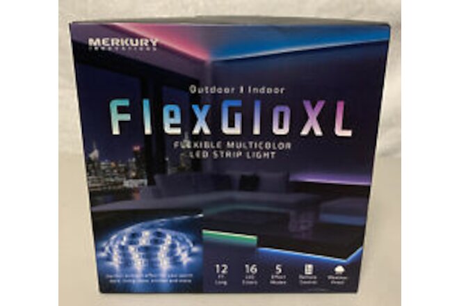 Merkury Innovations FlexGlo Flexible Multi-Colored LED Light Strips