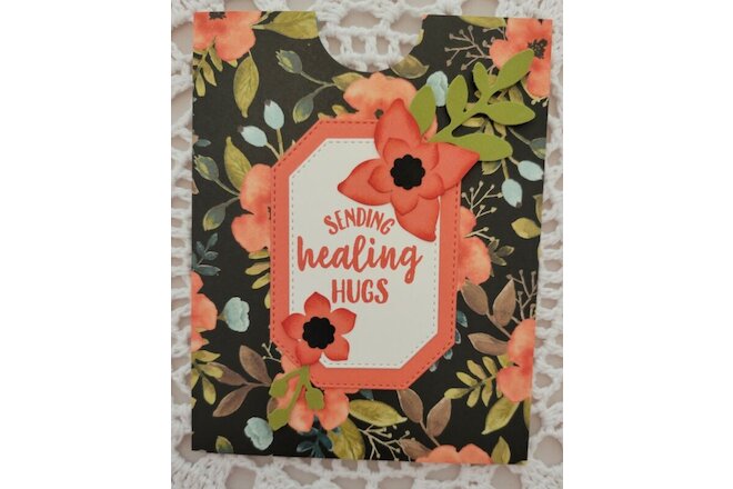 Lot of 6 Sending Healing Hugs Get Well cards Made w/Stampin' Up! w/matching env