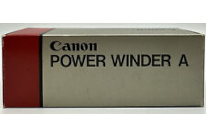 Original Canon Power Winder A for Canon SLR Cameras
