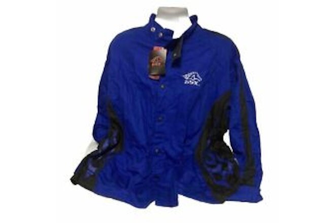 Black Stallion BSX Royal Blue FR Cotton Welding Jacket (3X-Large) (BXRB9C)