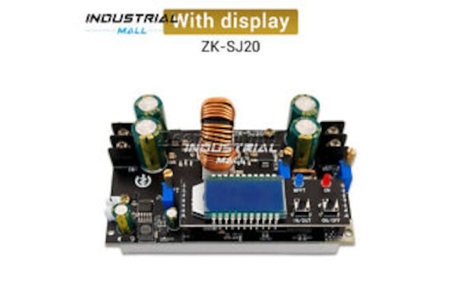 Buck Boost Power Supply Module 300W 20A Real Time Control Display MPPT Module US