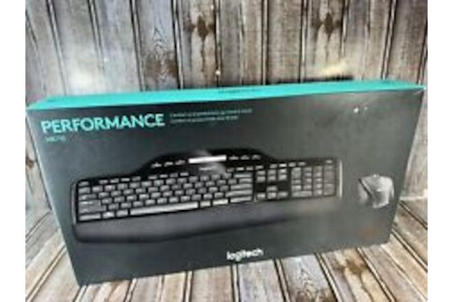 New SEALED Logitech MK710 Cordless Desktop Keyboard  M705 Mouse Combo 920-002416