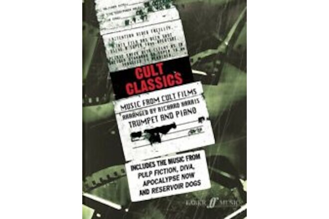 CULT CLASSICS MUSIC FROM CULT FILMS TRUMPET AND PIANO MUSIC BOOK NEW ON SALE