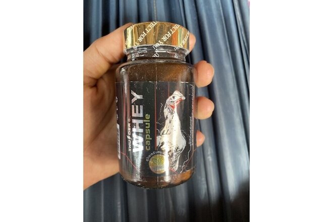 12x Thunder Whey Protein Capsule Chicken Rooster Gamecock Supplement Para Gallos