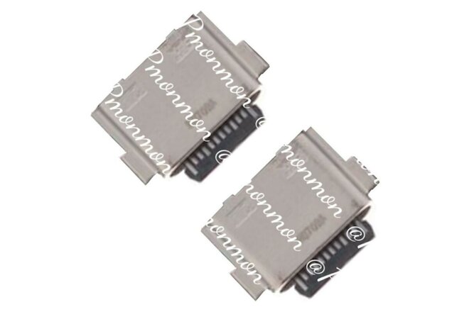 2 x Type-C USB Charging Port Dock Plug for Samsung Galaxy Tab S7 FE 5G SM-T736