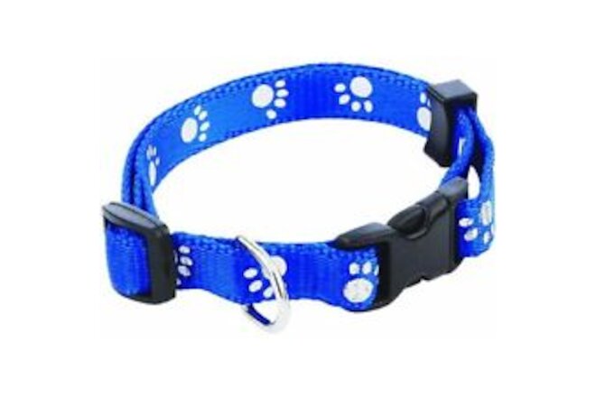 Paw Prints Reflective Dog Collar,No 39201,  Westminster Pet Products, 3PK