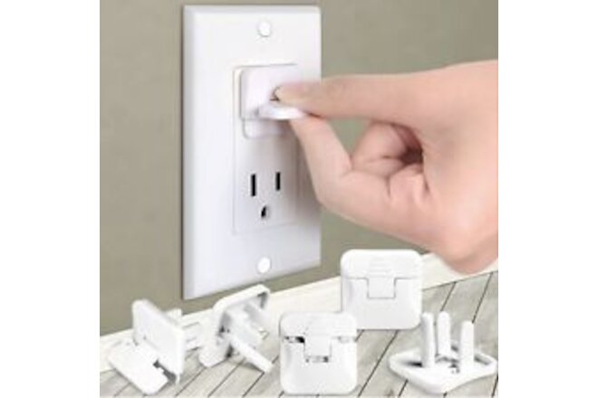 Outlet Covers 38pack White Child Proof Electrical Protector Safety Improved Baby