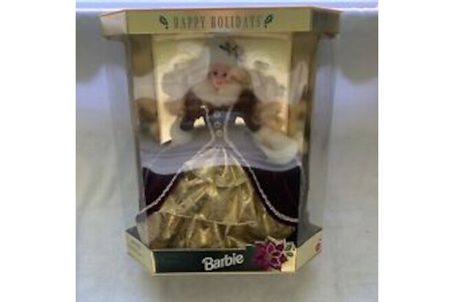Vintage Barbie Happy Holidays Doll Special Edition Mattel 1996 New Sealed in Box