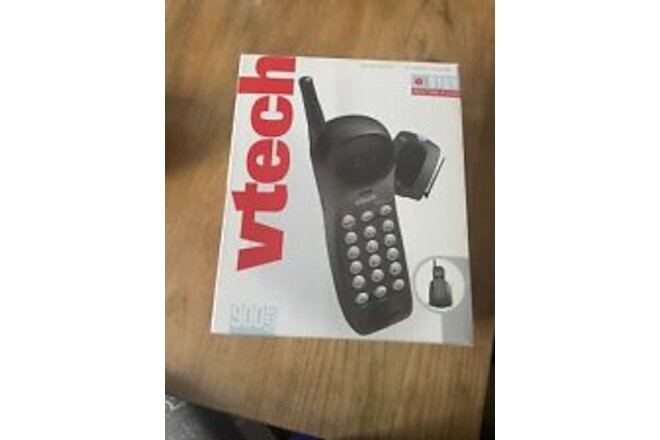 Vtech VT 9109  Vintage Cordless Grey Phone 2000 900 MHz RARE