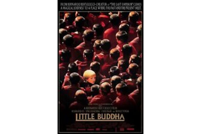 Little Buddha movie poster - Bernardo Bertolucci - 11" x 17"