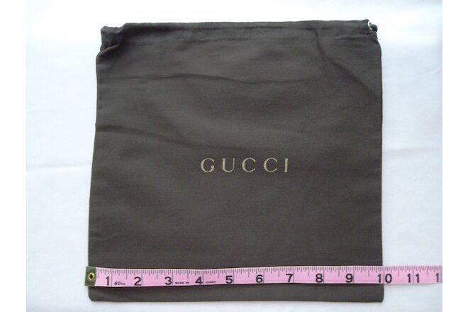 Gucci Drawstring bag, Dust Cover, Pouch  10" x 9.75"  New!