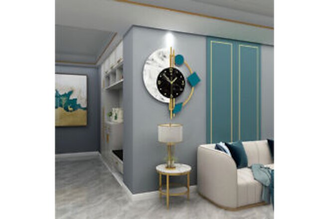 Nordic Wall Clock Watch Creative Living Room Silent Luxury Home Decor Wall Clock