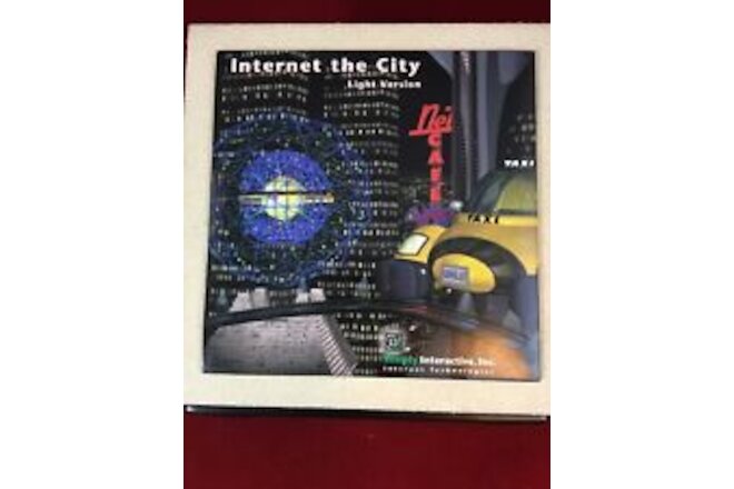 1996 Rare Internet The City Light Version Learning Adventure Simply Interactive