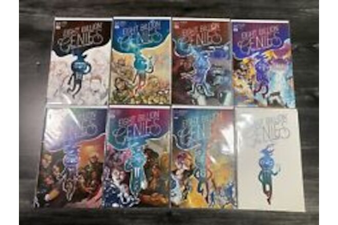 EIGHT BILLION GENIES 1-8 First Printings A Covers Full Set Plus 1, 2nd Pt IMAGE