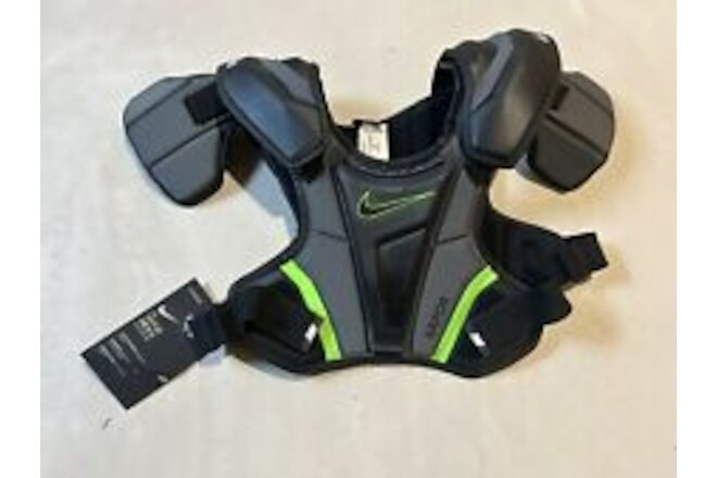 Nike Vapor 2.0 Lacrosse Shoulder Pad Liner Mens Medium/M Black Grey Green