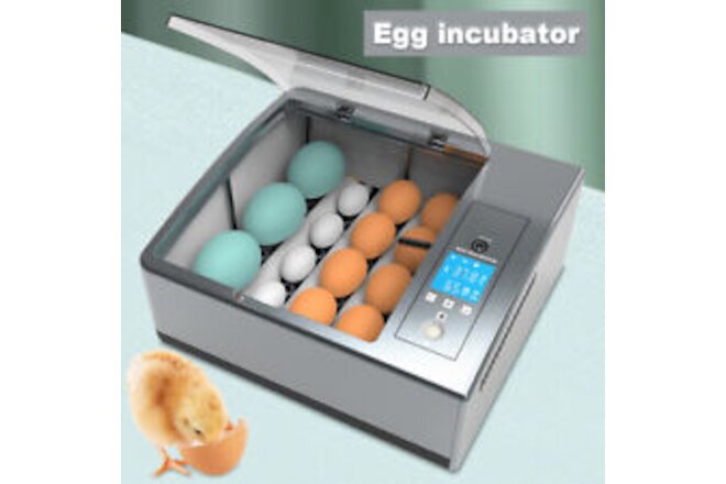 16 Eggs Egg Incubator for Hatching Egg Full Automatic Turning Duck Chicken Egg