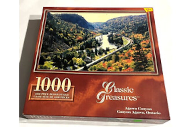 AGAWA CANYON Ontario Classic Treasures 1000 Piece Puzzle NEW FACTORY SEALED