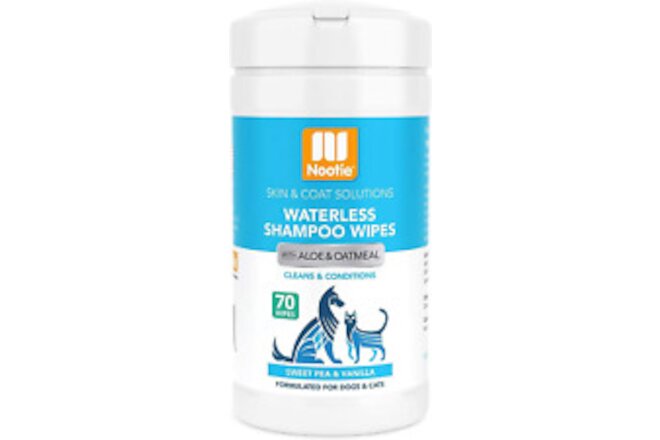 Nootie Waterless Shampoo Wipes For Dogs & Cats-Long Lasting Fragrances-Sold In