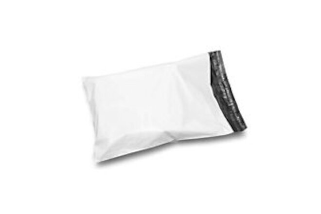 7.5 x 10.5 Glossy White Plastic Self Seal Poly Mailer Flat Bags Waterproof Sh...