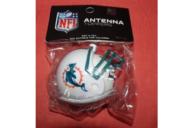 1 NEW = NFL Miami Dolphins Helmet Head Car Antenna Ball = Desktop = ORNAMENT