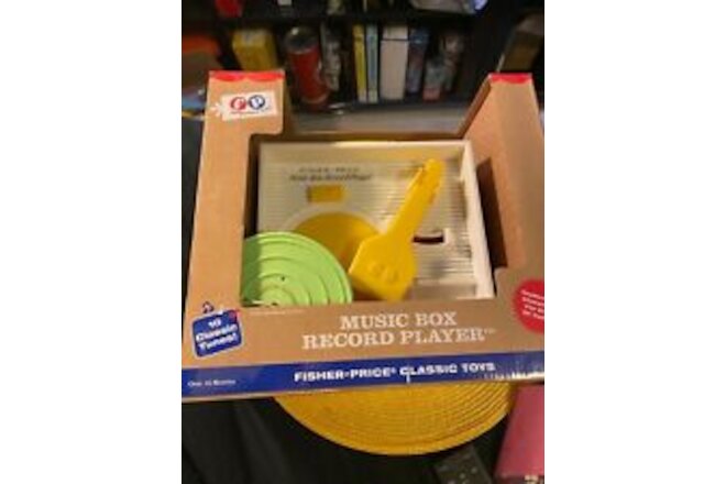 Fisher Price Toys Music Box Record Player NEW Sealed