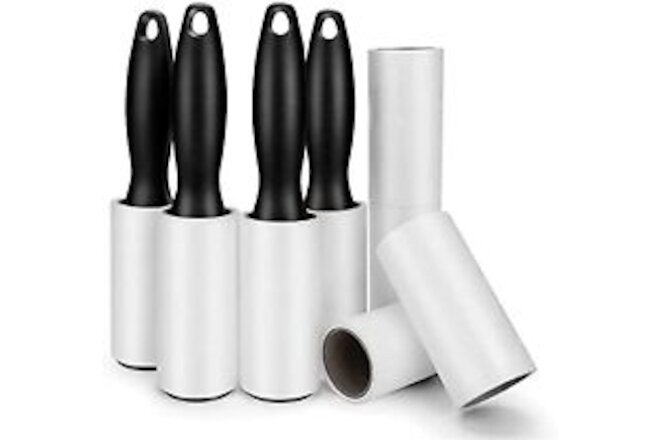480 Sheet Extra Sticky Lint Roller - Pet Hair Remover for Clothes - 4 Handles...