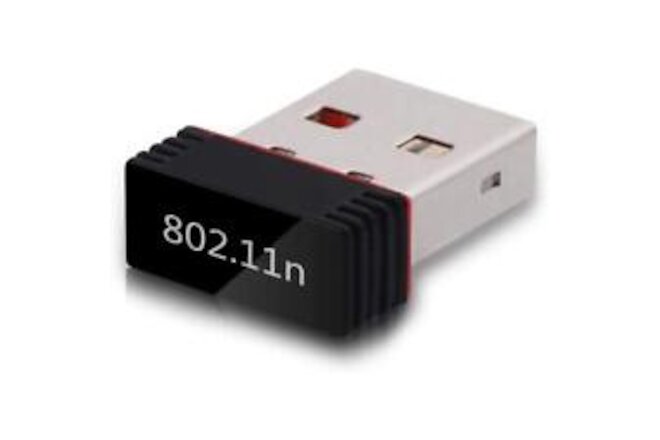 Mini USB Wifi Wireless Adapter N - 150Mbps 802.11n Wireless Internet Dongle, ...