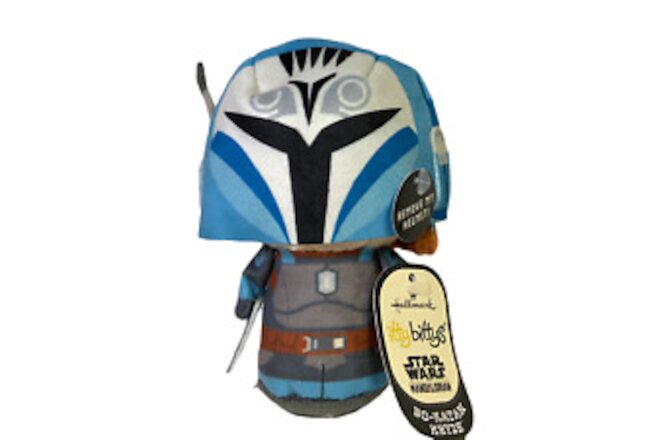 Hallmark Itty Bittys Bo Katan Kryze w Removable Helmet Mandalorian Star Wars NWT