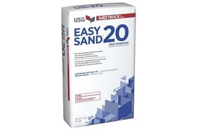 Easy Sand 20 Joint Compound, Lightweight, 20-Lbs. -384214