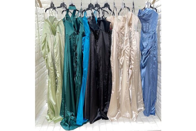 Wholesale Lot of 11pc Women's Prom Bridesmaid dresses Formal Party Wedding dress