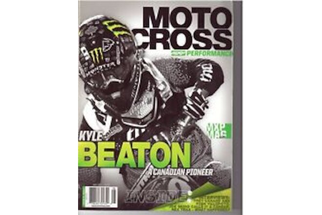 Vintage Magazine 2011 May Motocross MXP Performance Canada Supercross Beaton