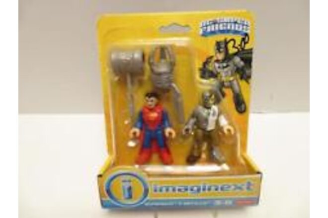 Imaginext DC Super Heroes Superman & Metallo by Fisher Price NEW