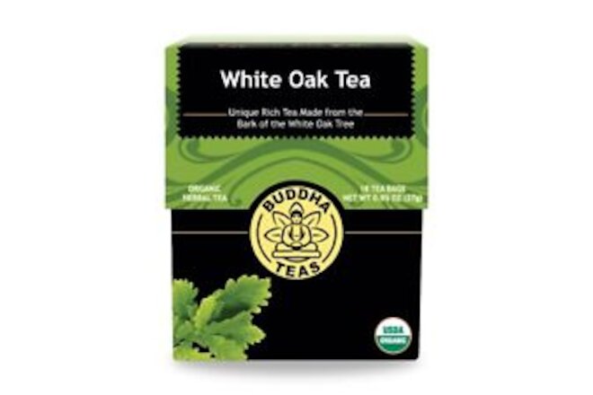 Organic White Oak Bark Tea - OU Kosher, USDA Organic, CCOF Organic, 18 Bleach...
